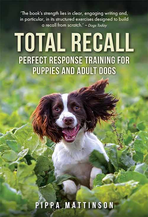 total recall dog training book cover